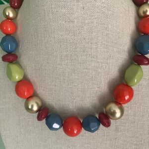 Boho style graduated necklace